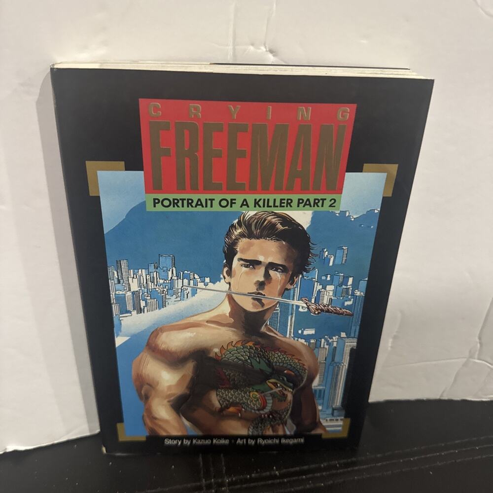 Crying Freeman Portrait of a Killer Part 2 Manga Kazuo Koike Ryoichi Ikegami